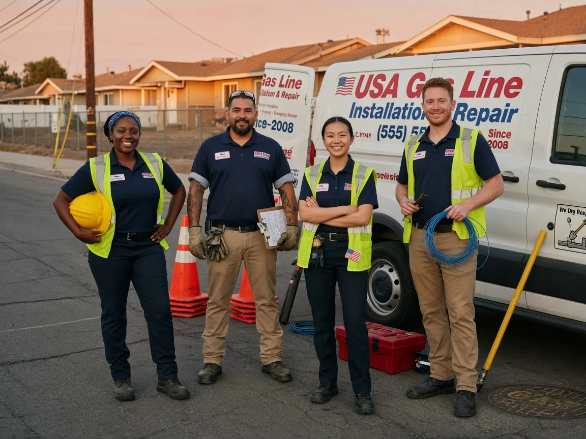 Gas Line Installation company in Jeffers, MN